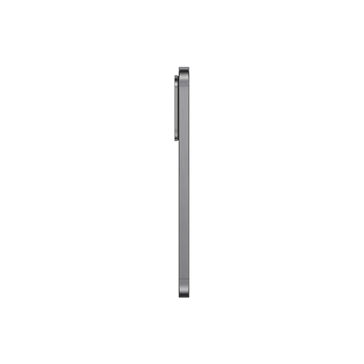 Graues Tablet im Profil, Kamera oben rechts.