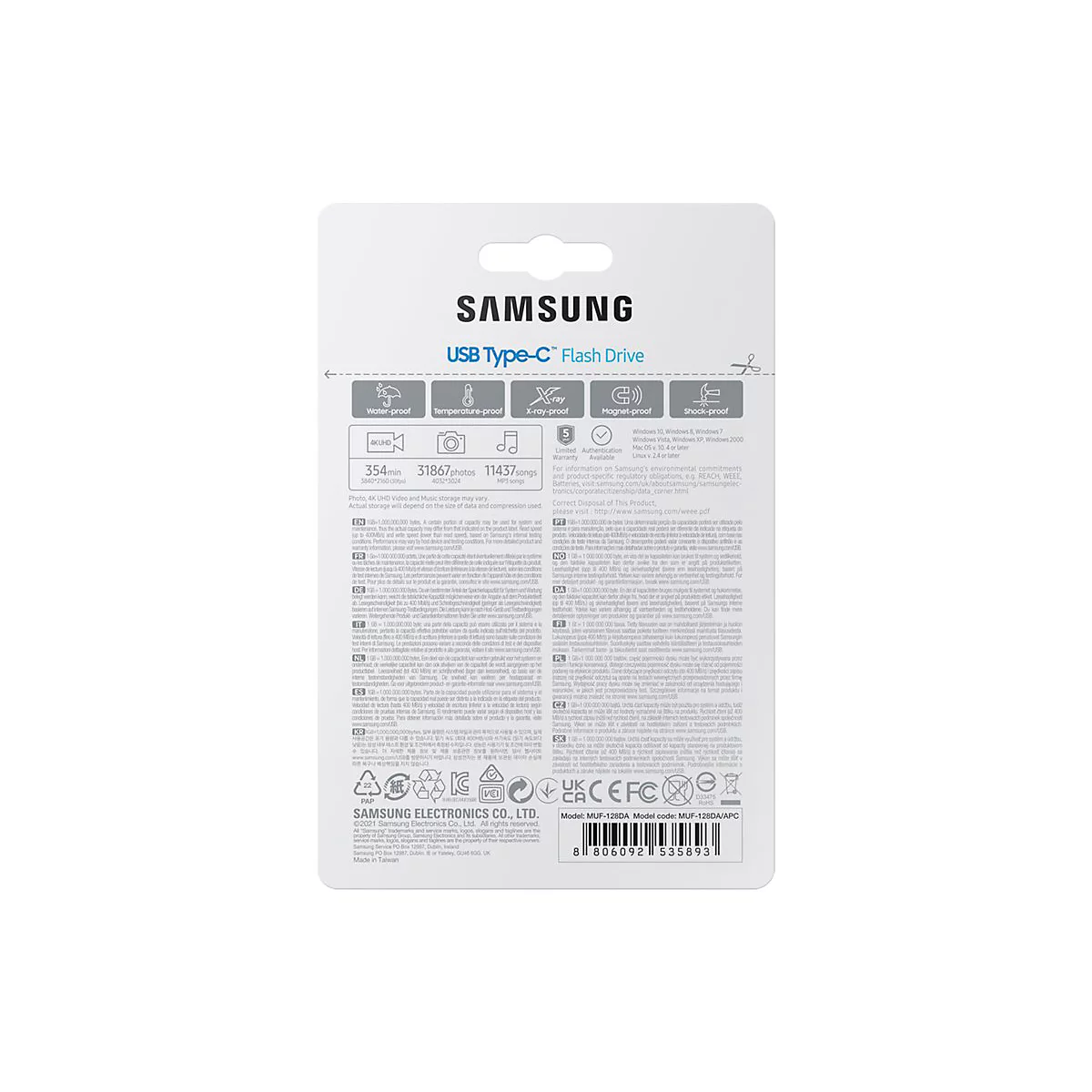 Samsung MUF-128DA - USB-Flash-Laufwerk - 128 GB