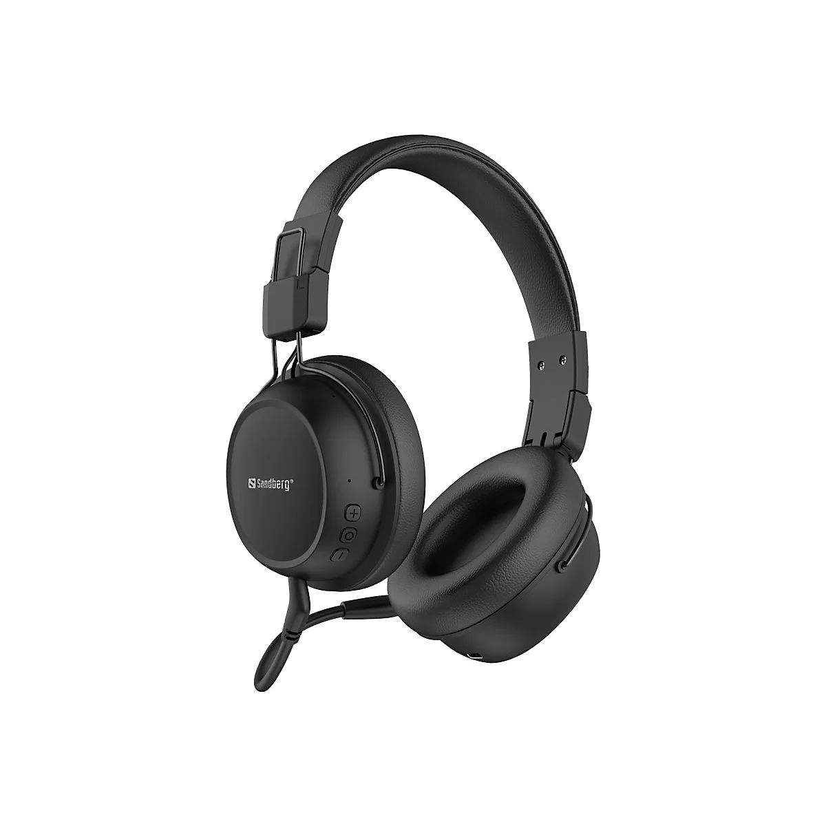 Sandberg Bluetooth Headset ANC FlexMic - Headset - ohrumschließend - Bluetooth - kabellos - aktive Rauschunterdrückung