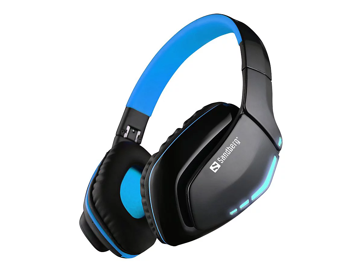 Sandberg Bluetooth Stereo Headset Pro 2 - Headset - ohrumschließend - Bluetooth - kabellos - Storm Blue