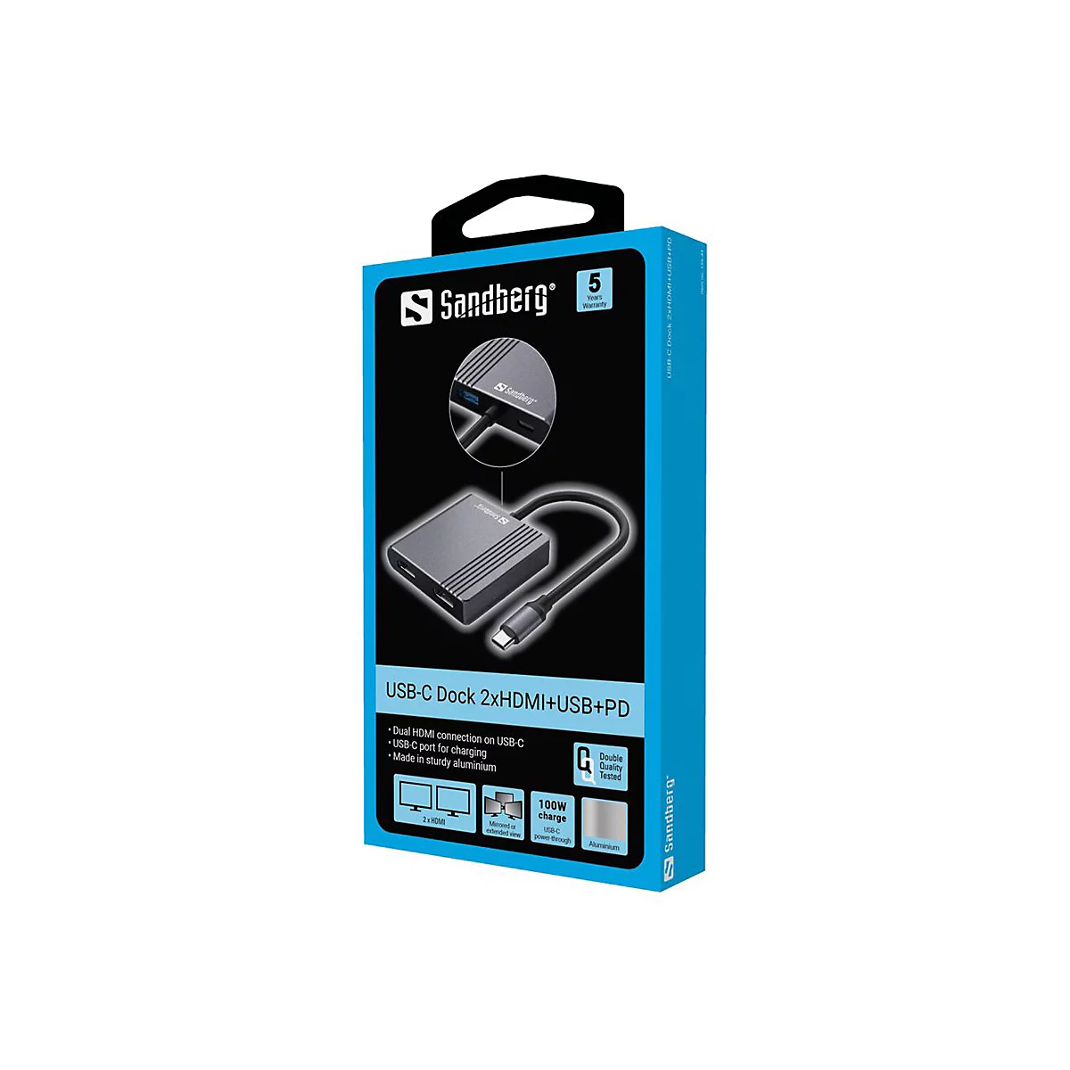 Sandberg - Dockingstation - USB-C - HDMI
