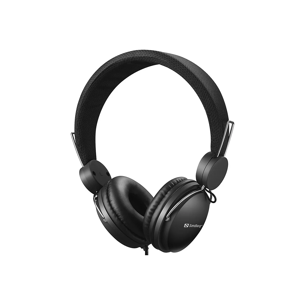 Sandberg MiniJack Headset with Line-Mic - Kopfhörer mit Mikrofon - On-Ear - kabelgebunden - 3,5 mm Stecker