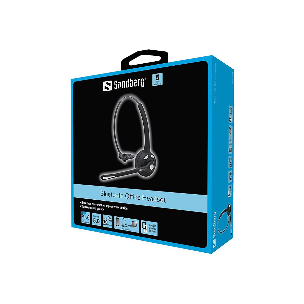 Sandberg Office - Headset - On-Ear - Bluetooth - kabellos