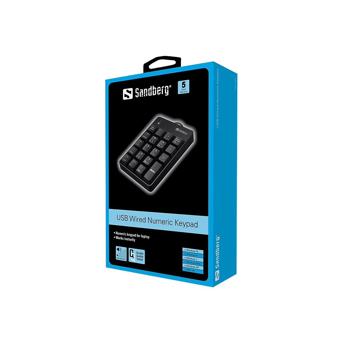 Sandberg USB Wired Numeric Keypad - Tastenfeld - USB