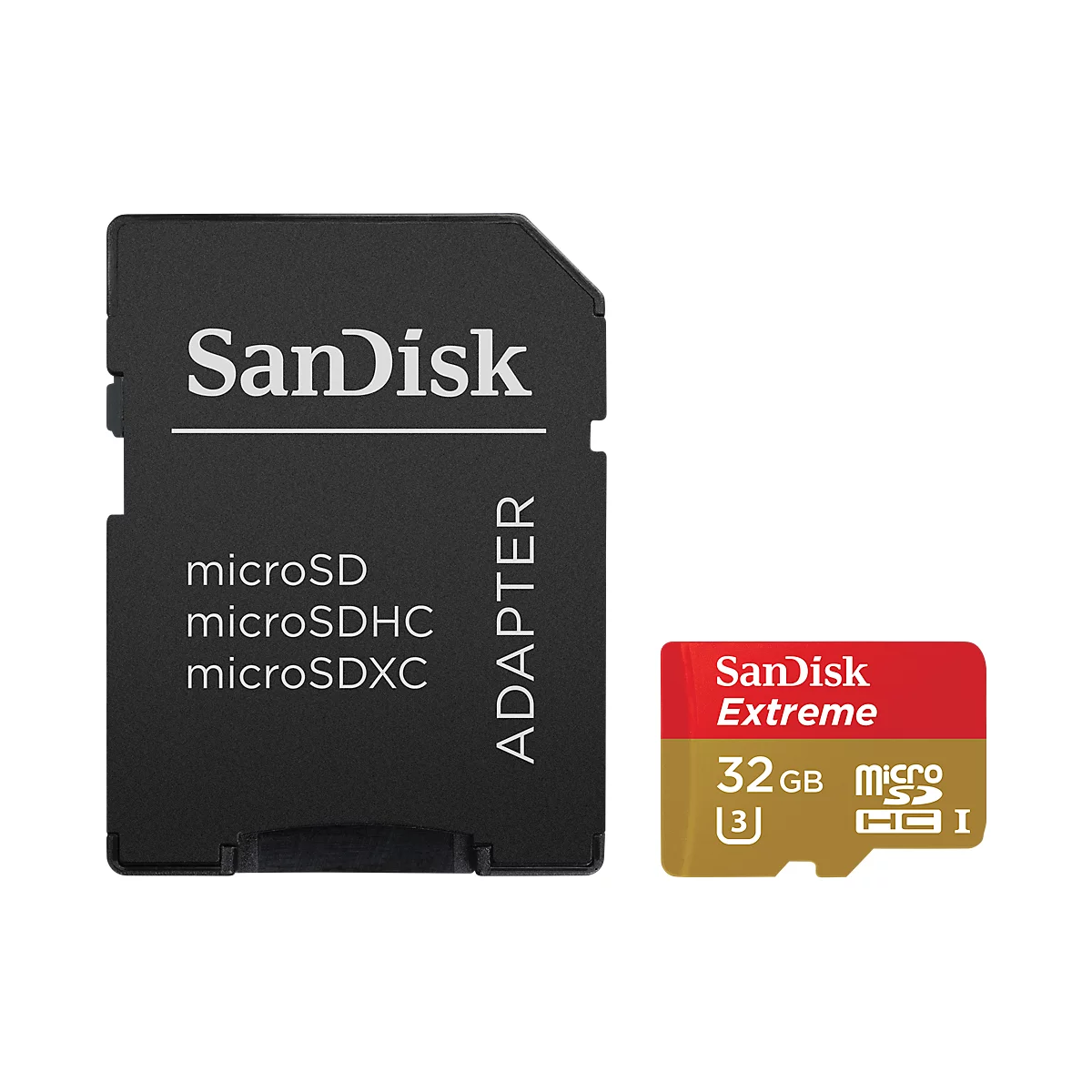 SanDisk Extreme micro SDHC, SDSDQXL-032G-G46A, 32 GB