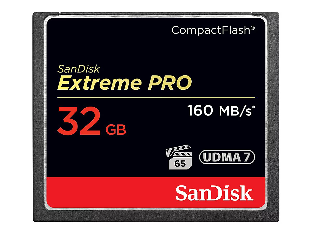 SanDisk Extreme Pro - Flash-Speicherkarte - 32 GB - CompactFlash