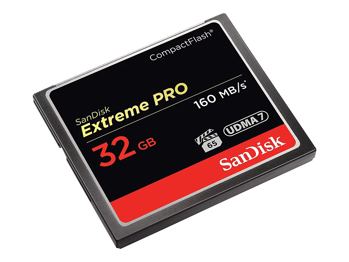 SanDisk Extreme Pro - Flash-Speicherkarte - 32 GB - CompactFlash