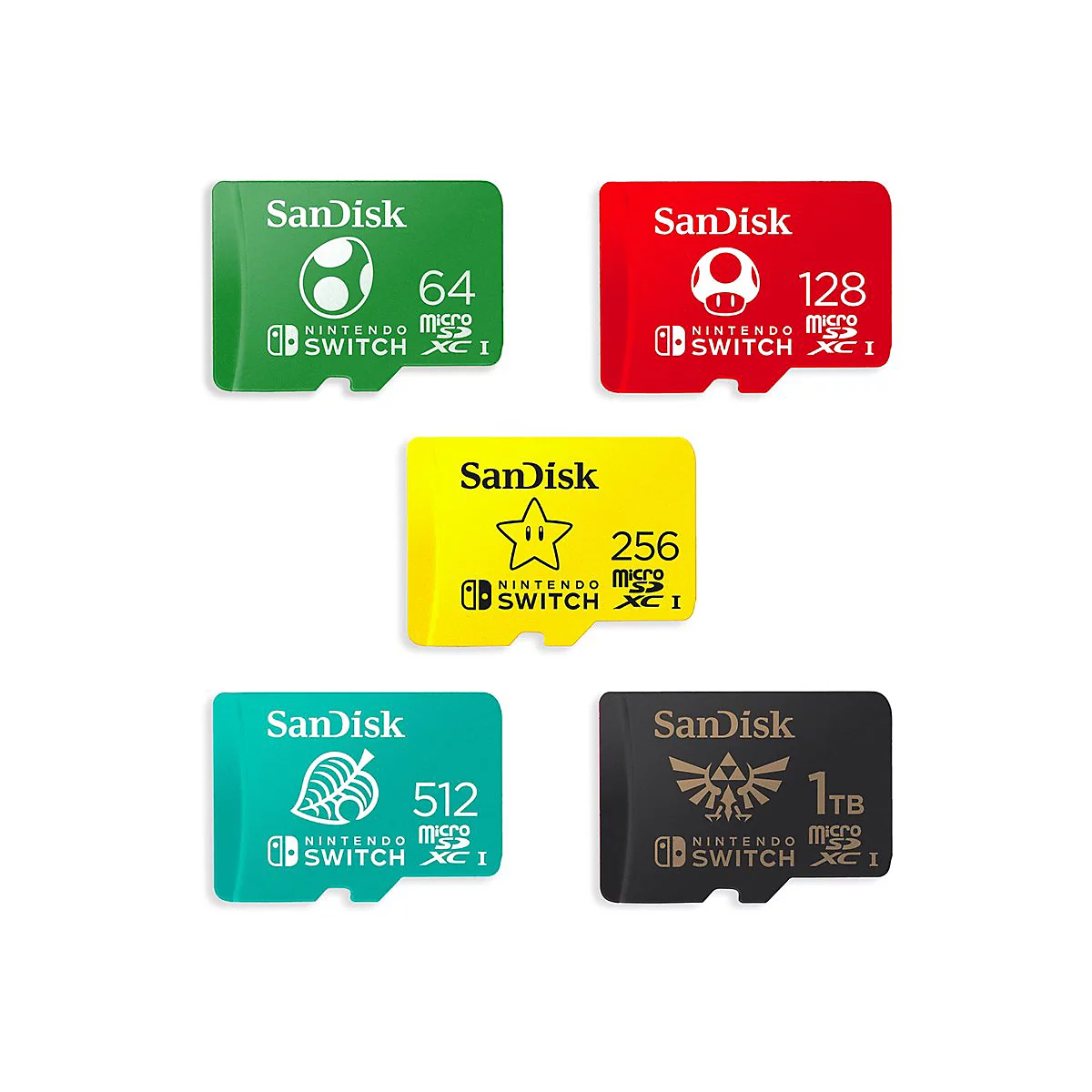 SanDisk Nintendo Switch - Flash-Speicherkarte - 256 GB - microSDXC UHS-I