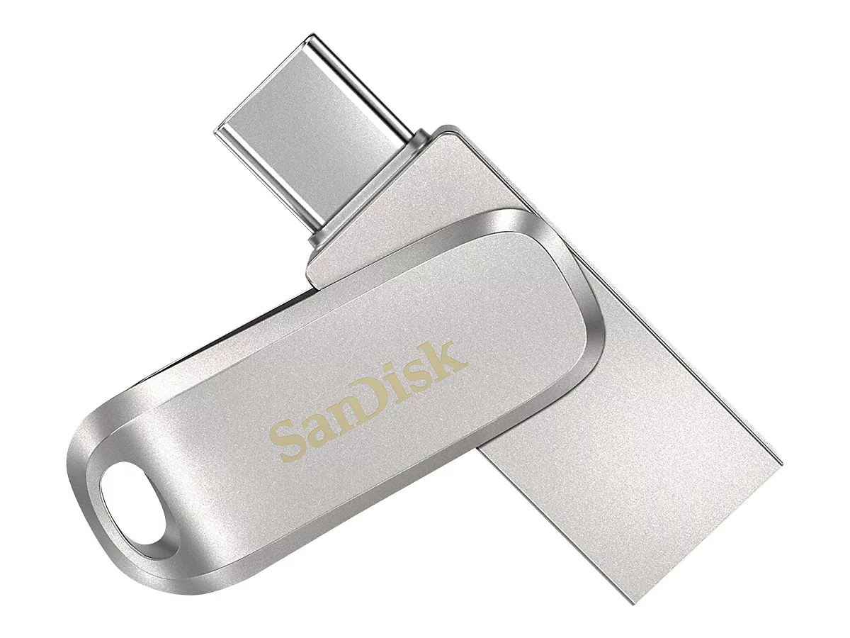 SanDisk Ultra Dual Drive Luxe - USB-Flash-Laufwerk - 256 GB