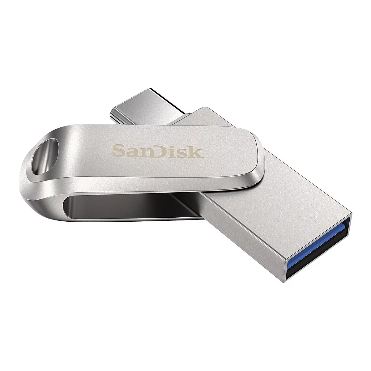 SanDisk Ultra Dual Drive Luxe - USB-Flash-Laufwerk - 64 GB