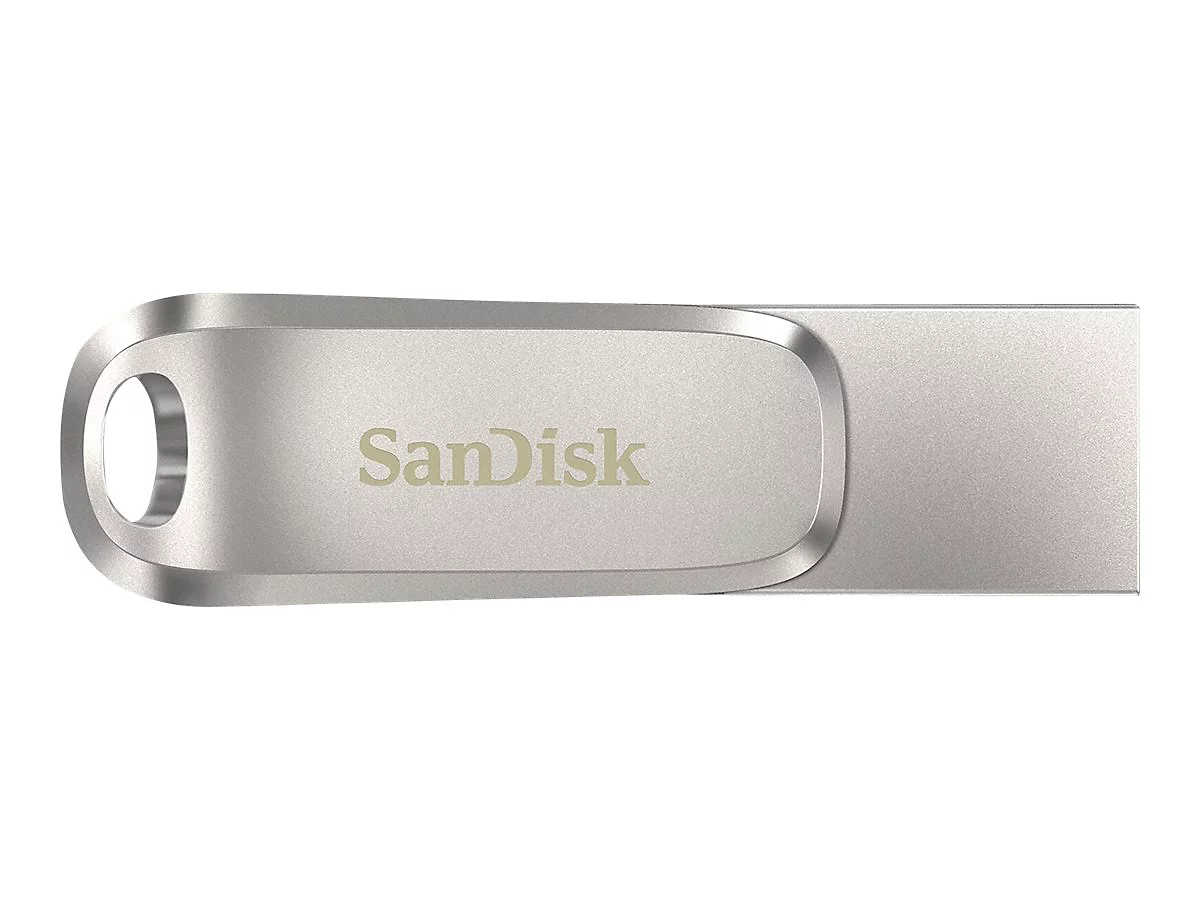 SanDisk Ultra Dual Drive Luxe - USB-Flash-Laufwerk - 64 GB