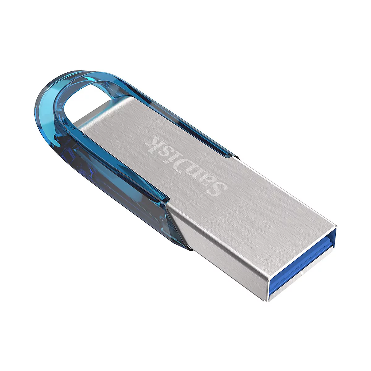 SanDisk Ultra Flair - USB-Flash-Laufwerk - 128 GB - USB 3.0 - Blau
