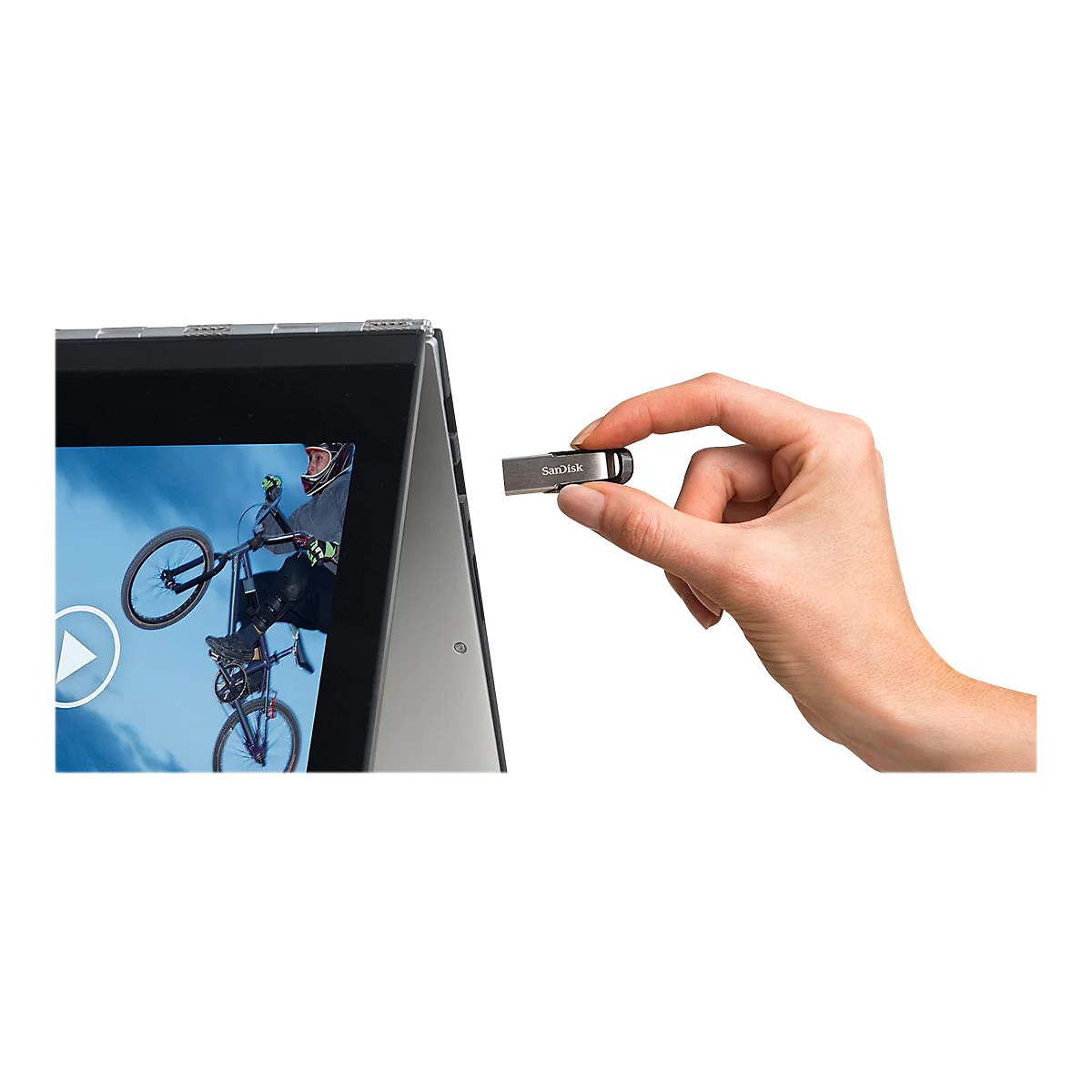 SanDisk Ultra Flair - USB-Flash-Laufwerk - 256 GB