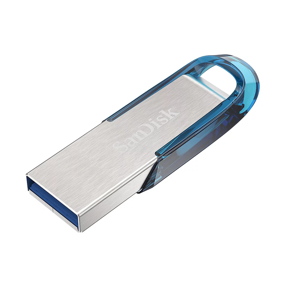 SanDisk Ultra Flair - USB-Flash-Laufwerk - 64 GB - USB 3.0 - Blau