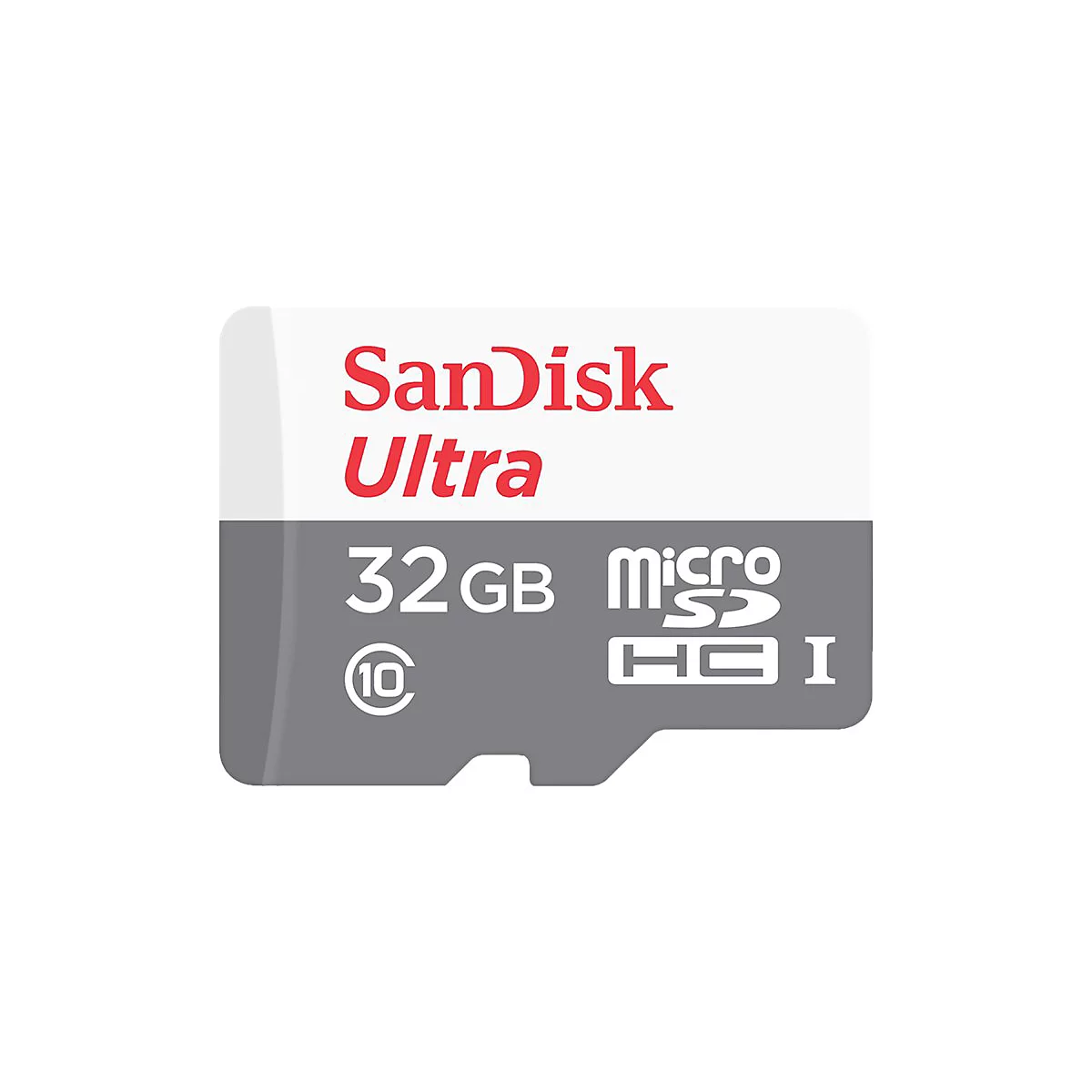 SanDisk Ultra - Flash-Speicherkarte (microSDHC/SD-Adapter inbegriffen) - 32 GB - Class 10 - microSDHC UHS-I