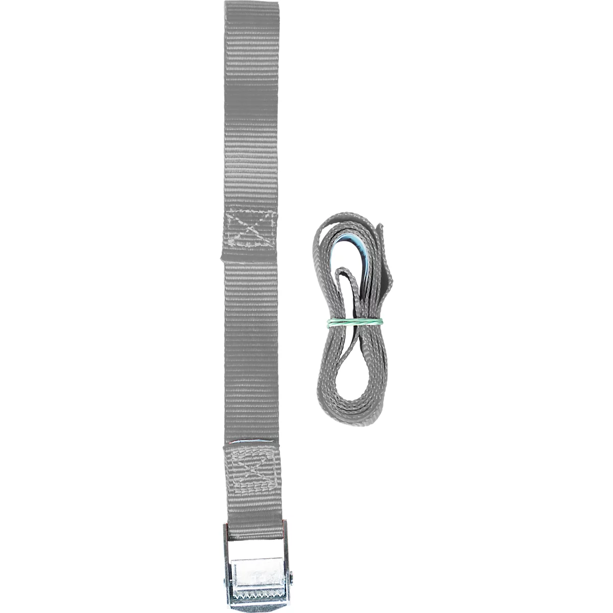 Sangle d'arrimage pour Fetra diable 'Wuppi', en deux parties, extrémité fixe 0,3 m , extrémité libre 2,5 m de long