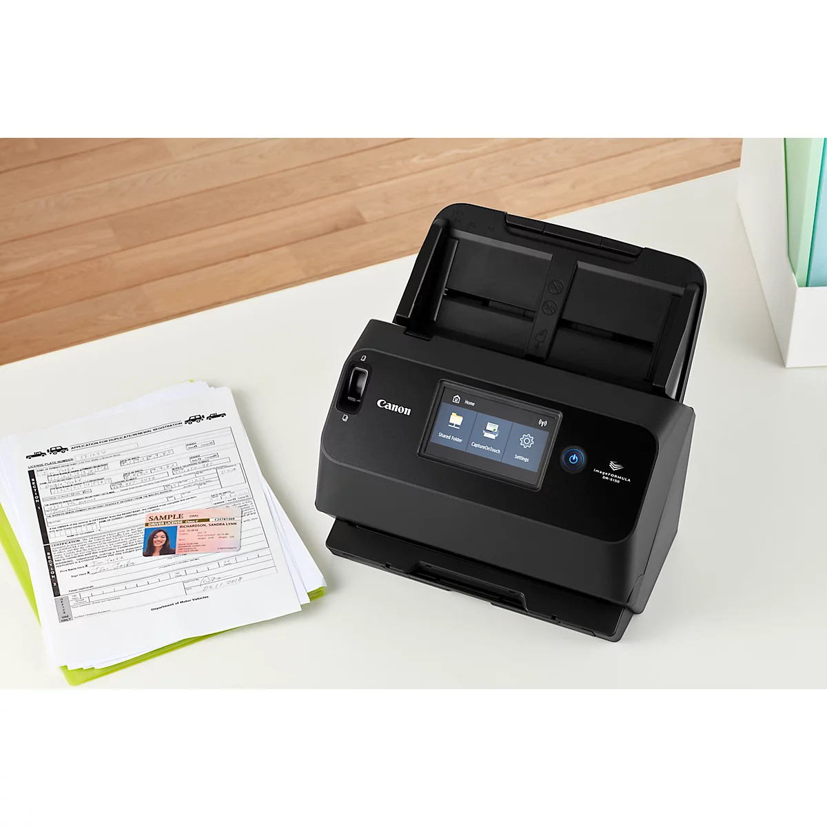 Scanner Canon imageFORMULA DR-S150, 45 pages ou 90 images par minute, chargeur automatique de documents, USB, LAN