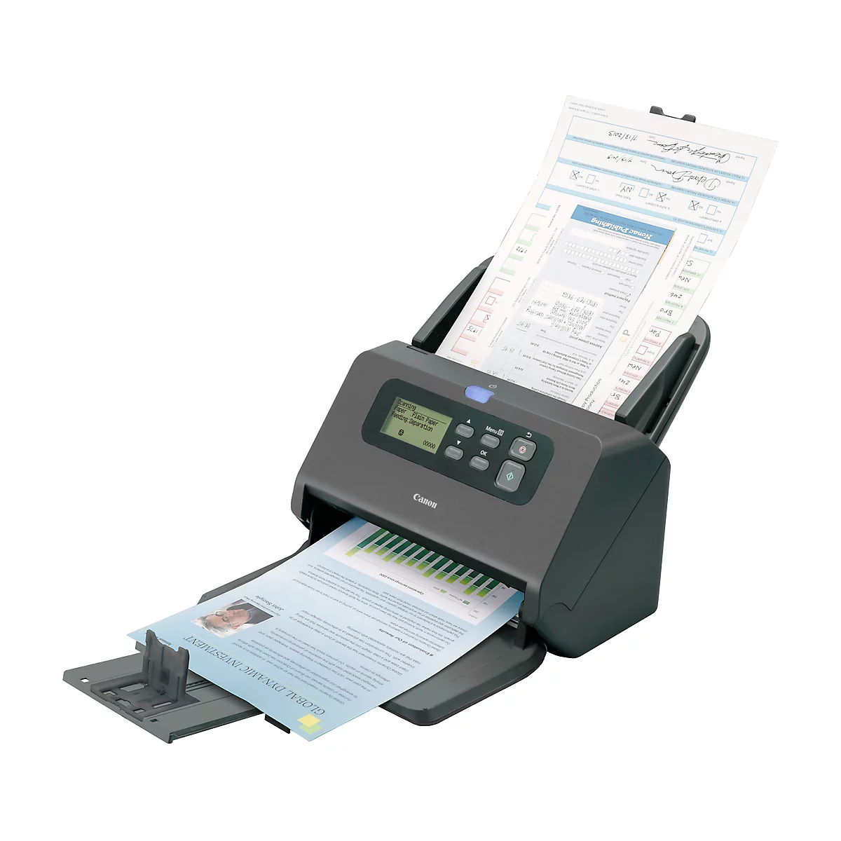Scanner de documents DR-M260 Canon, pour formats A4, avec puce DR, p. groupes de travail