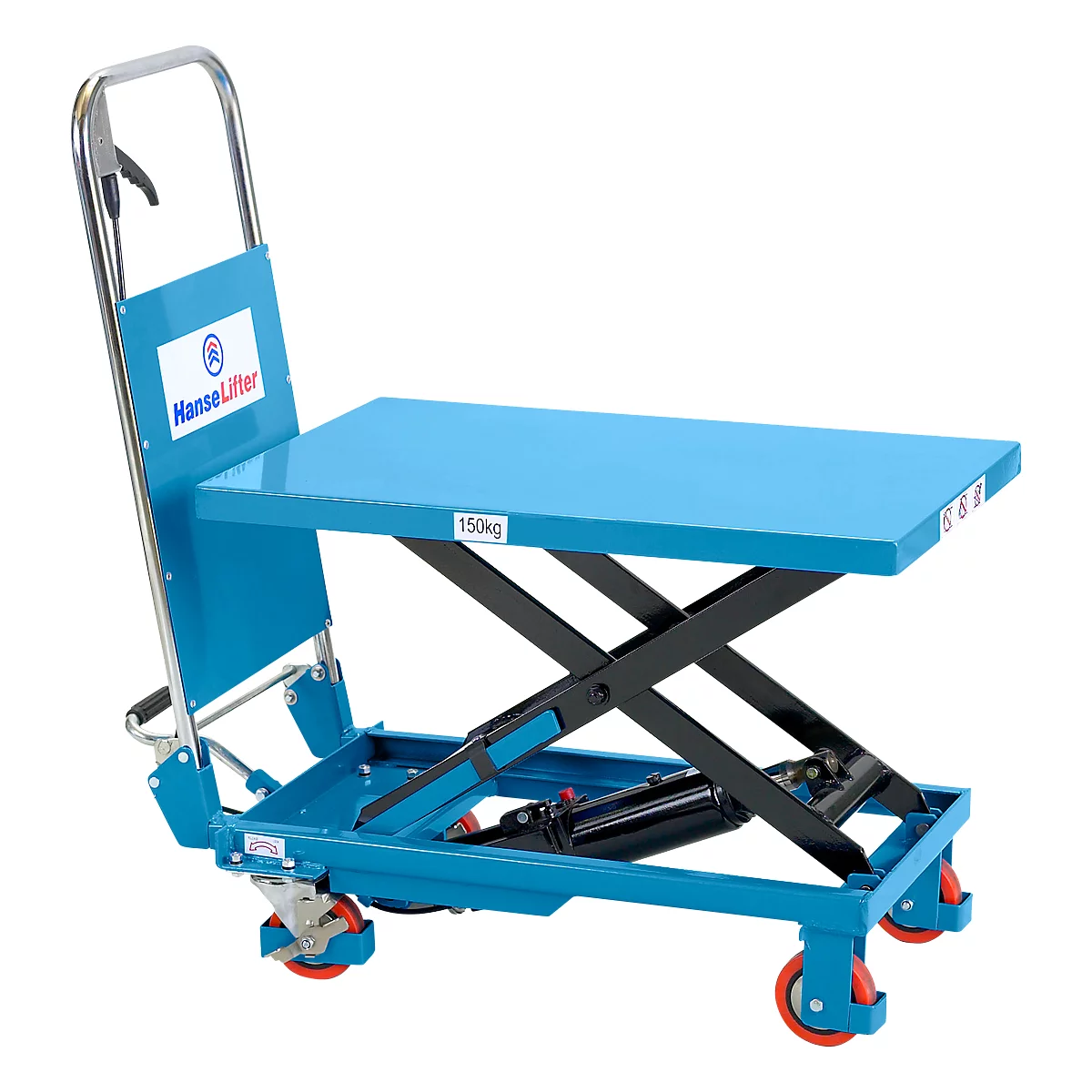 Schaarhefwagen, draagvermogen 150 kg