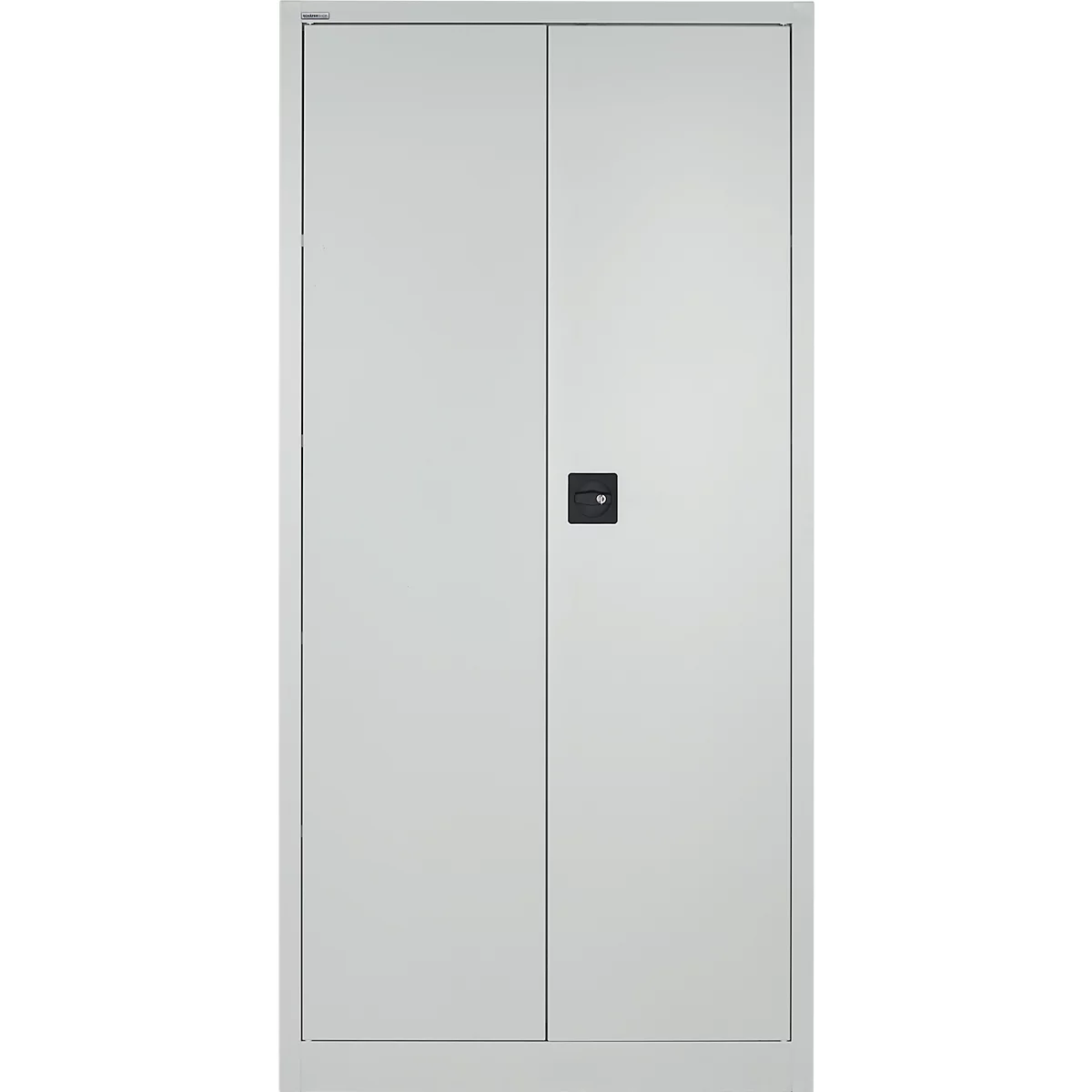 Schäfer Shop Armoire universelle Pure, 5 HC, 4 tablettes, verrouillable, L 950 x P 400 x H 1935 mm, acier, gris clair RAL 7035/gris clair RAL 7035