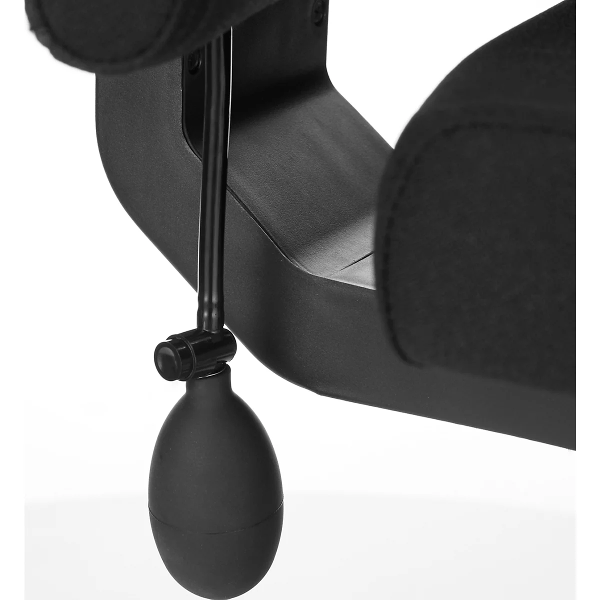 Schäfer Shop Chaise de bureau Select T4, avec accoudoirs, mécanisme synchrone, siège multicouche, soutien lombaire Airpressure, noir