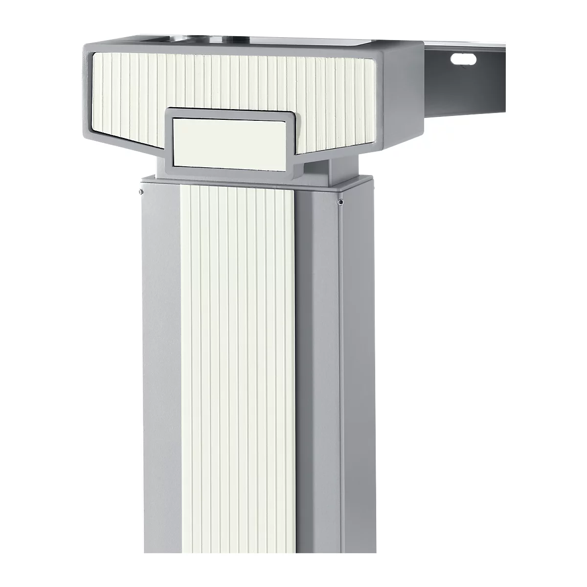 Schäfer Shop Genius Accentlijsten PLANOVA ERGOSTYLE, eentraps in hoogte verstelbaar, 45° + 90 °, wit, 9 stuks