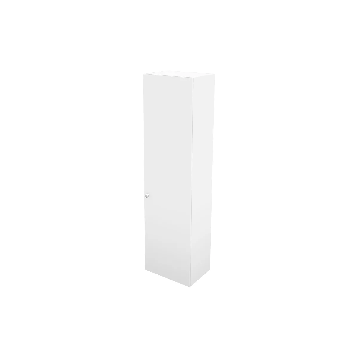 Schäfer Shop Genius Armoire à porte battante TETRIS WALL, 6 HC, l. 600 x P 440 x H 2250 mm, charnière de porte côté droit, blanc