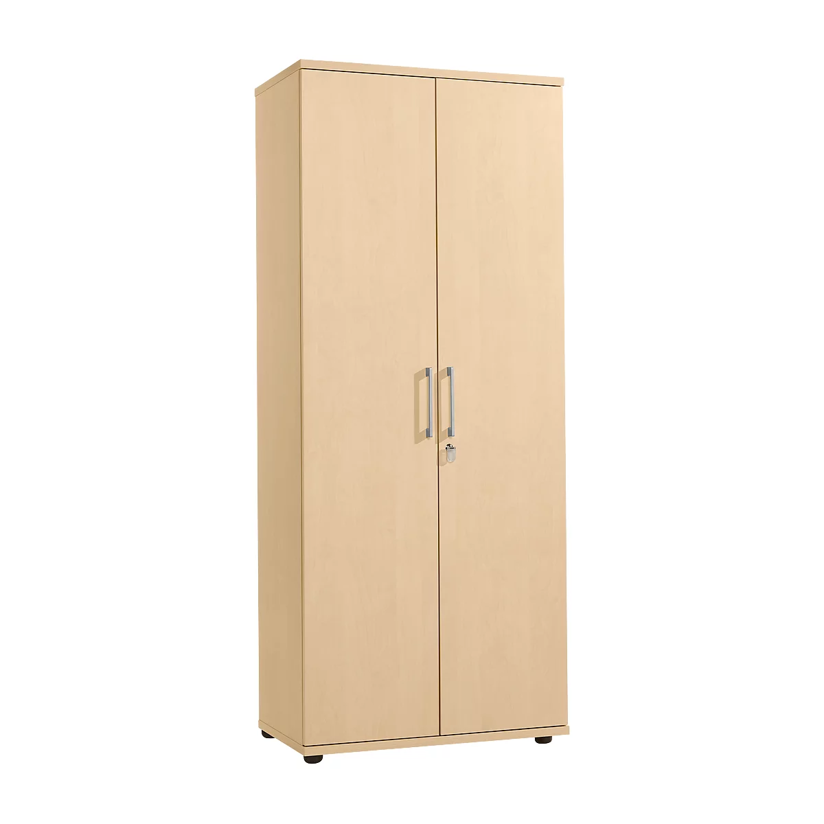 Schäfer Shop Genius Armoire à portes battantes TETRIS WOOD, 5 HC, hauteur incl. patins, L 800 mm, décor hêtre