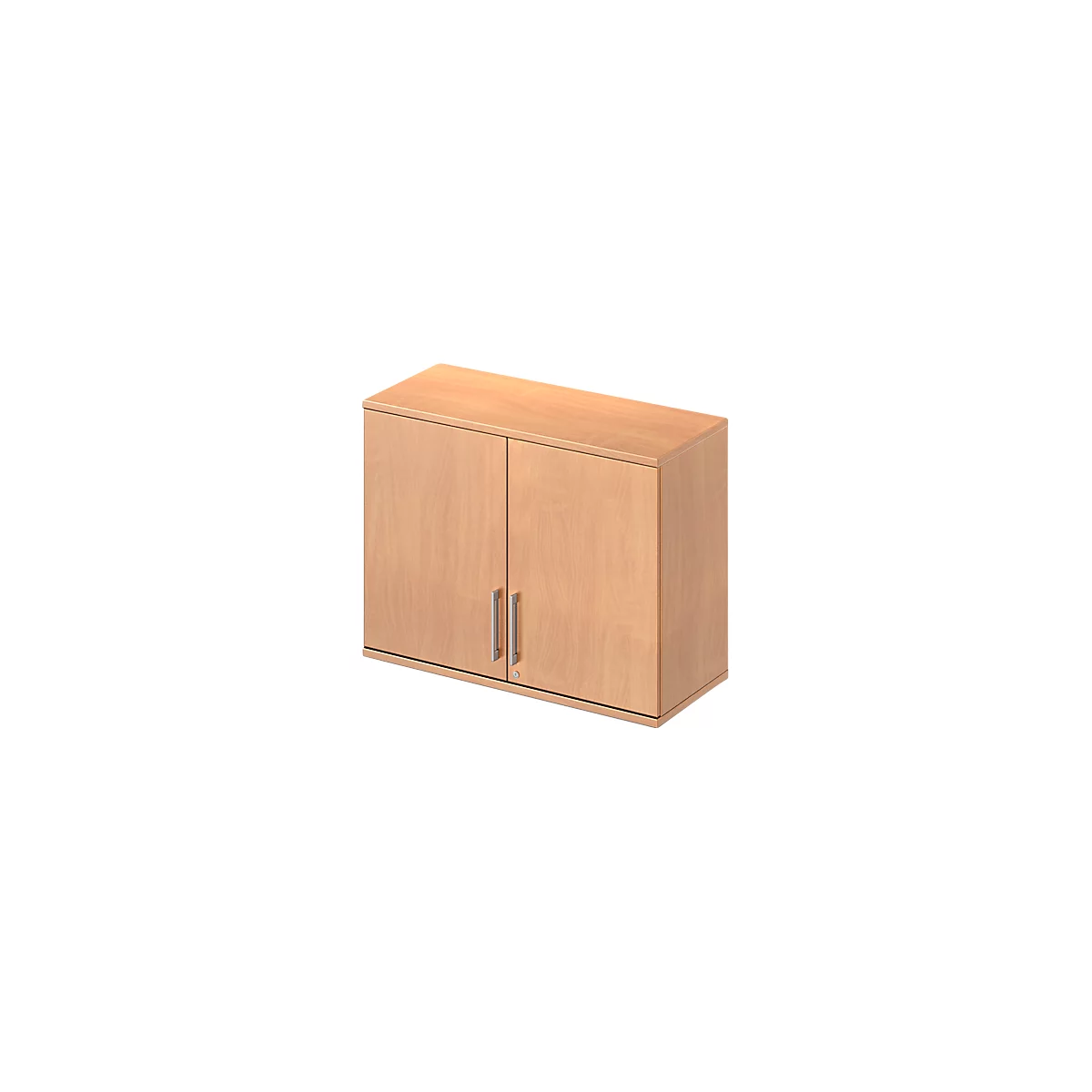 Schäfer Shop Genius Armoire à poser TETRIS WOOD, 2 HC, l. 1000 mm, verrouillable, coloris hêtre
