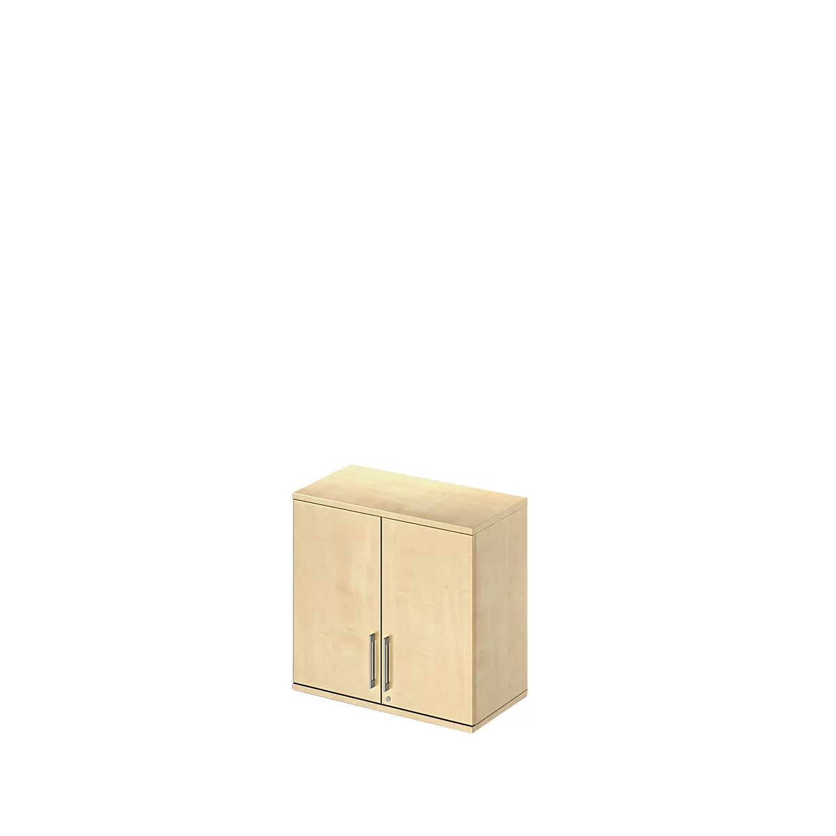 Schäfer Shop Genius Armoire à poser TETRIS WOOD, 2 HC, l. 800 mm, verrouillable, coloris érable
