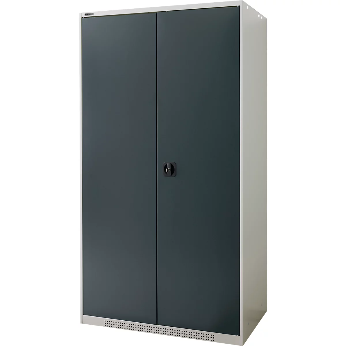 Schäfer Shop Genius armoire pour charges lourdes FS, tôle d'acier, L 1055 x P 620 x H 1950 mm, 5 OH, gris clair/anthracite, jusqu'à 1000 kg