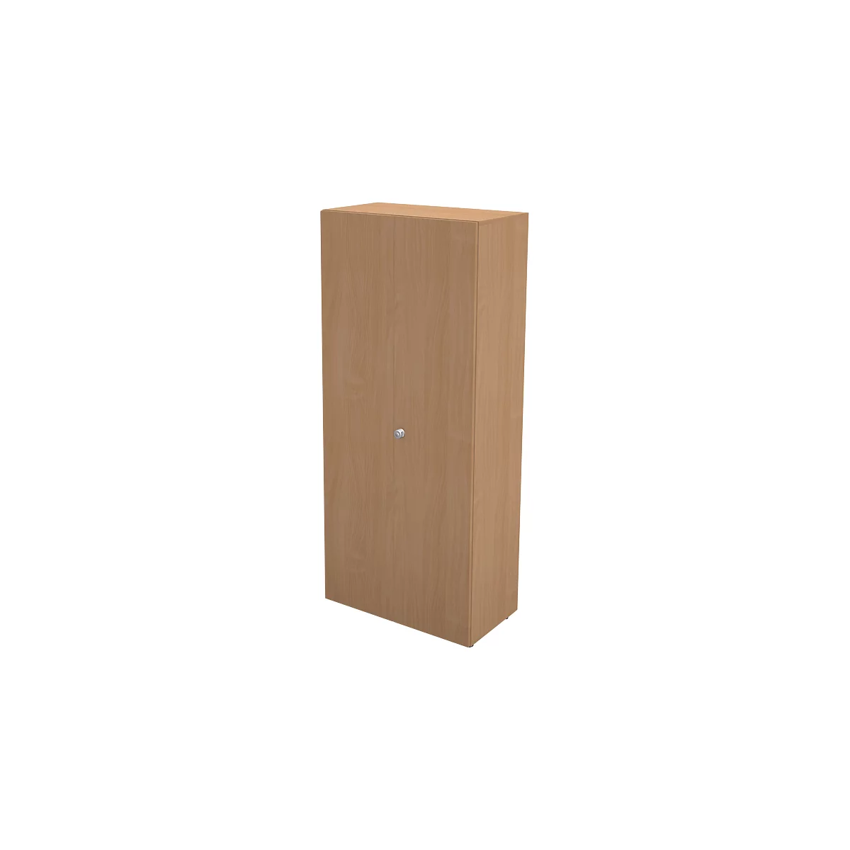Schäfer Shop Genius Armoire-vestiaire TETRIS WALL, 1 étagère, charnière de porte côté droit, l. 800 x P 440 x H 1880 mm, coloris hêtre