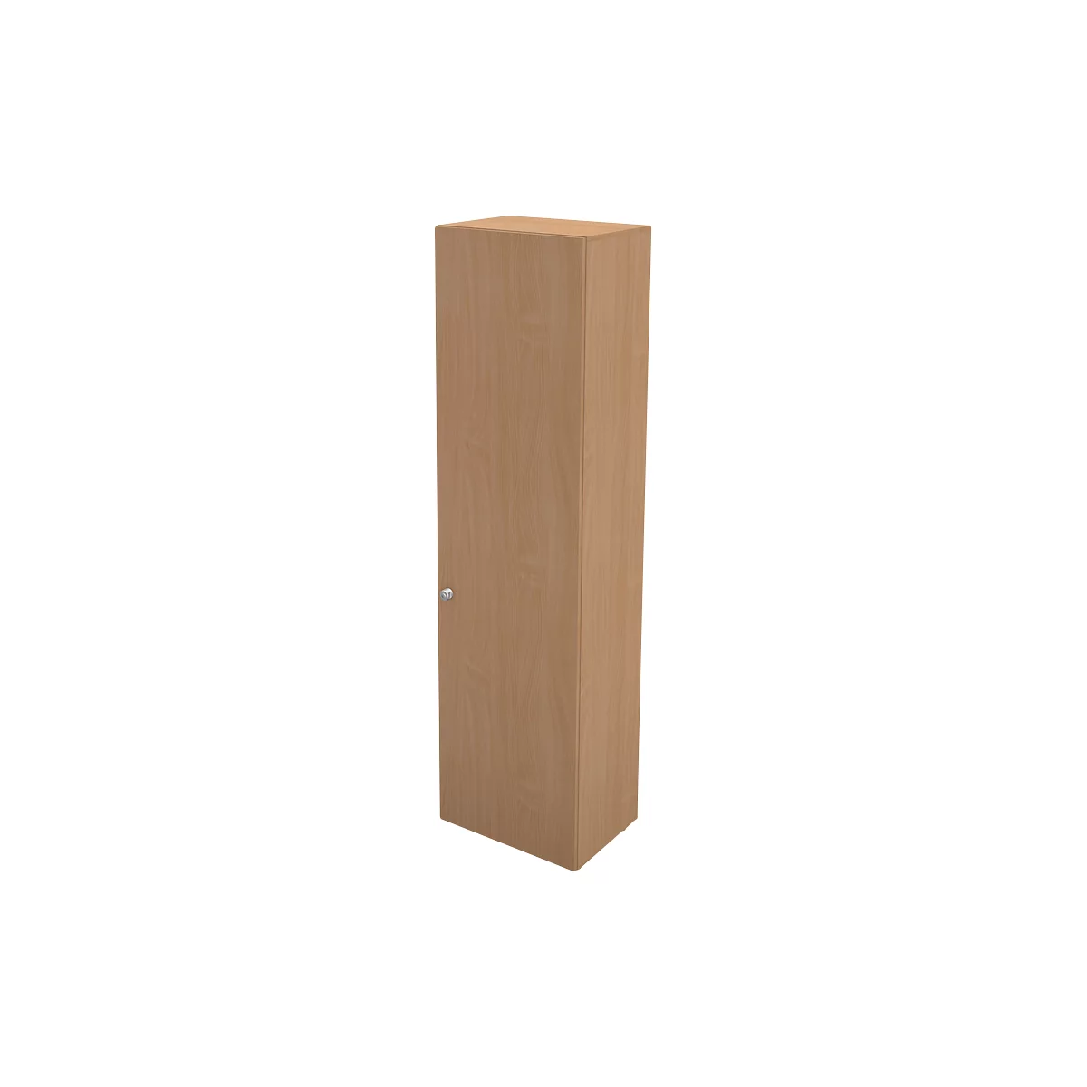 Schäfer Shop Genius Armoire-vestiaire TETRIS WALL, 2 étagères, charnière de porte côté droit, l. 600 x P 440 x H 2250 mm, coloris hêtre