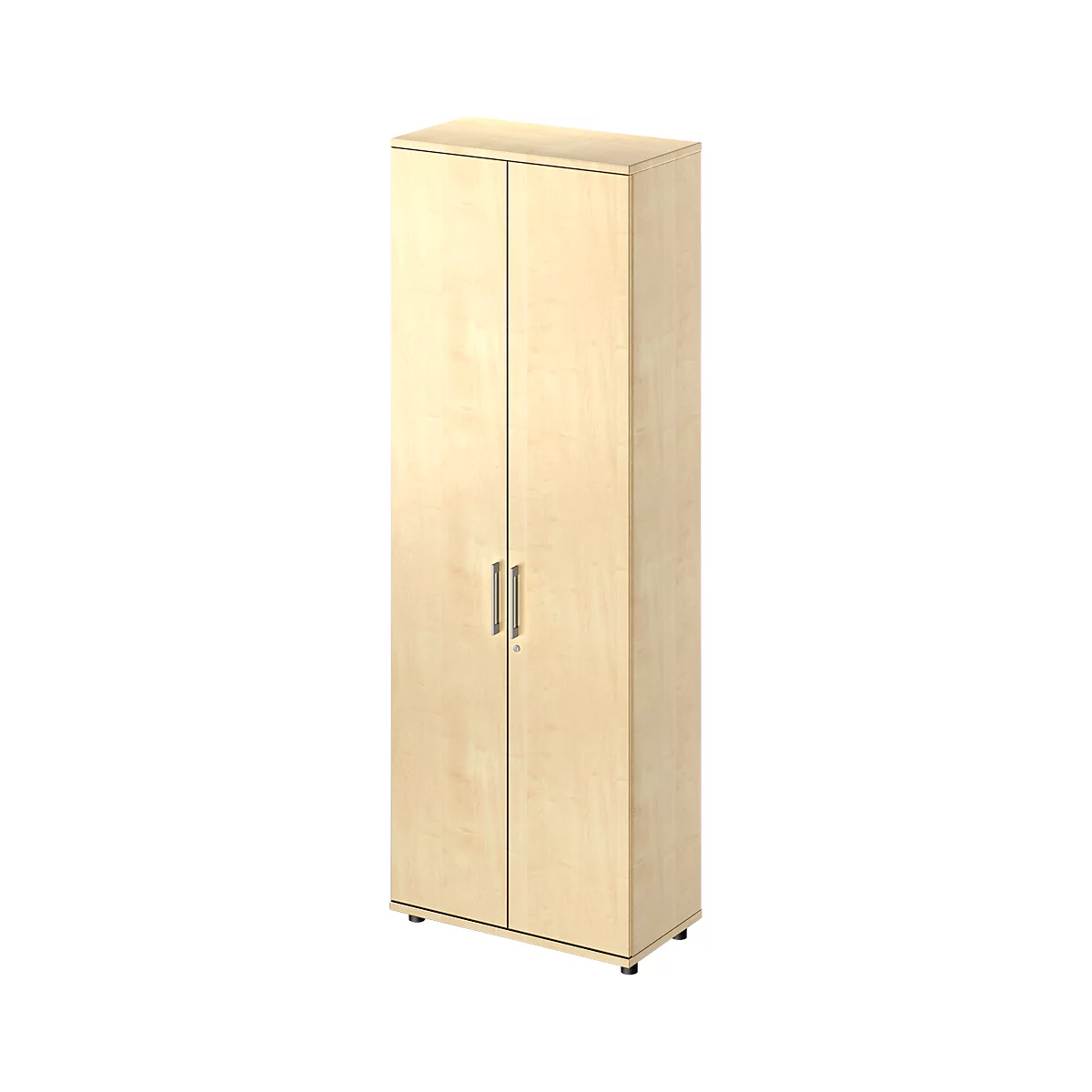 Schäfer Shop Genius Armoire-vestiaire TETRIS WOOD, 6 HC, H 2270 mm, hauteur (patins inclus), coloris érable 