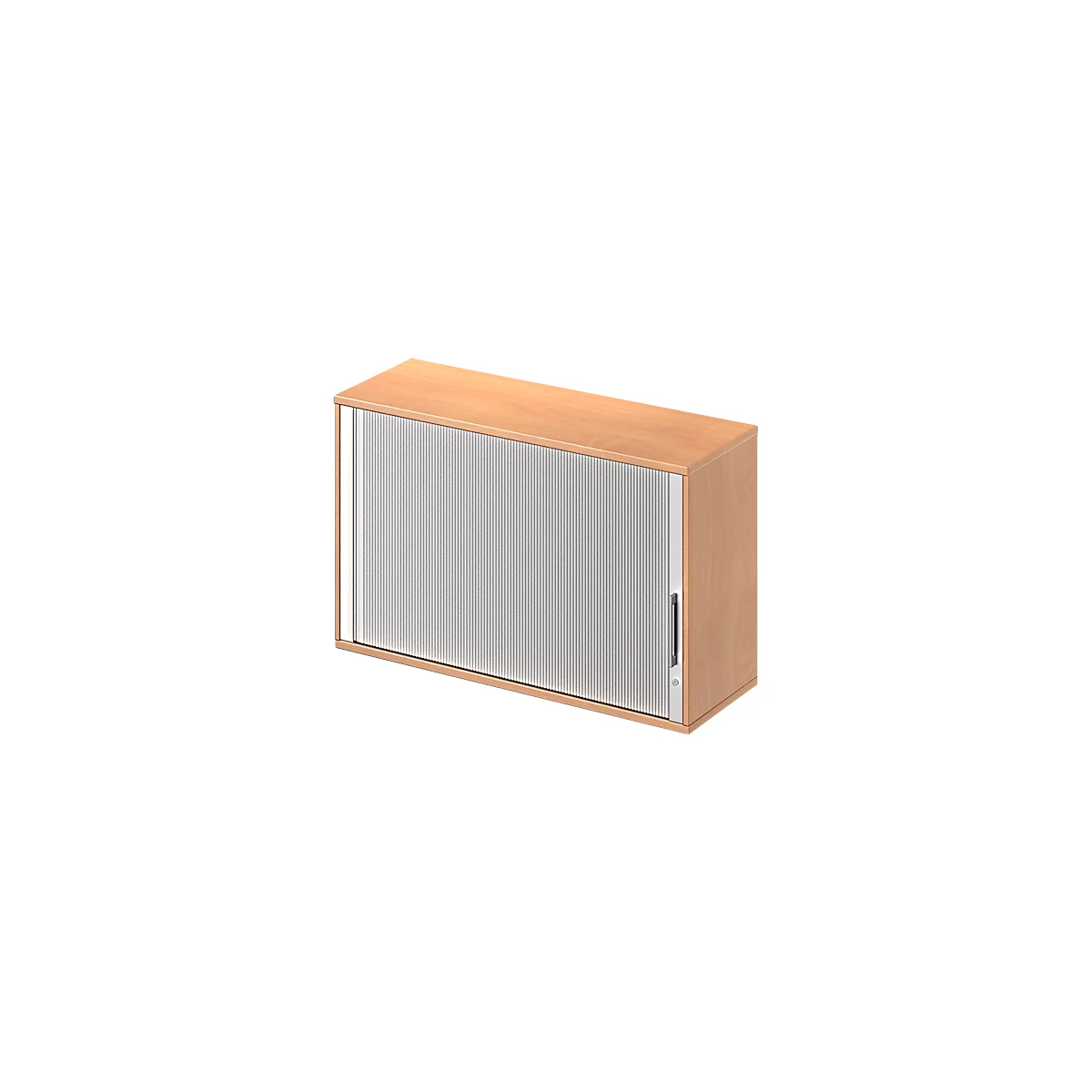 Schäfer Shop Genius Aufsatz-Querrolladenschrank TETRIS WOOD, 2 OH, B 1200, Buche-Dekor