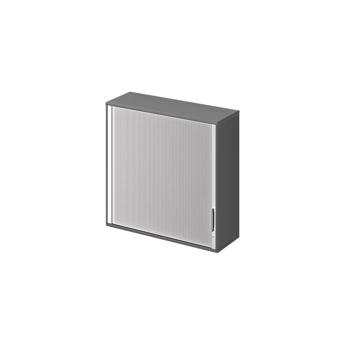 Schäfer Shop Genius Aufsatz-Querrolladenschrank TETRIS WOOD, 3 OH, B 1200 x T 421 x H 1110 mm, graphit