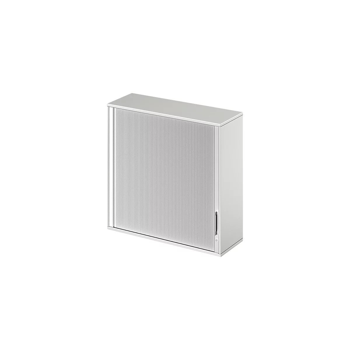 Schäfer Shop Genius Aufsatz-Querrolladenschrank TETRIS WOOD, 3 OH, B 1200 x T 421 x H 1110 mm, lichtgrau