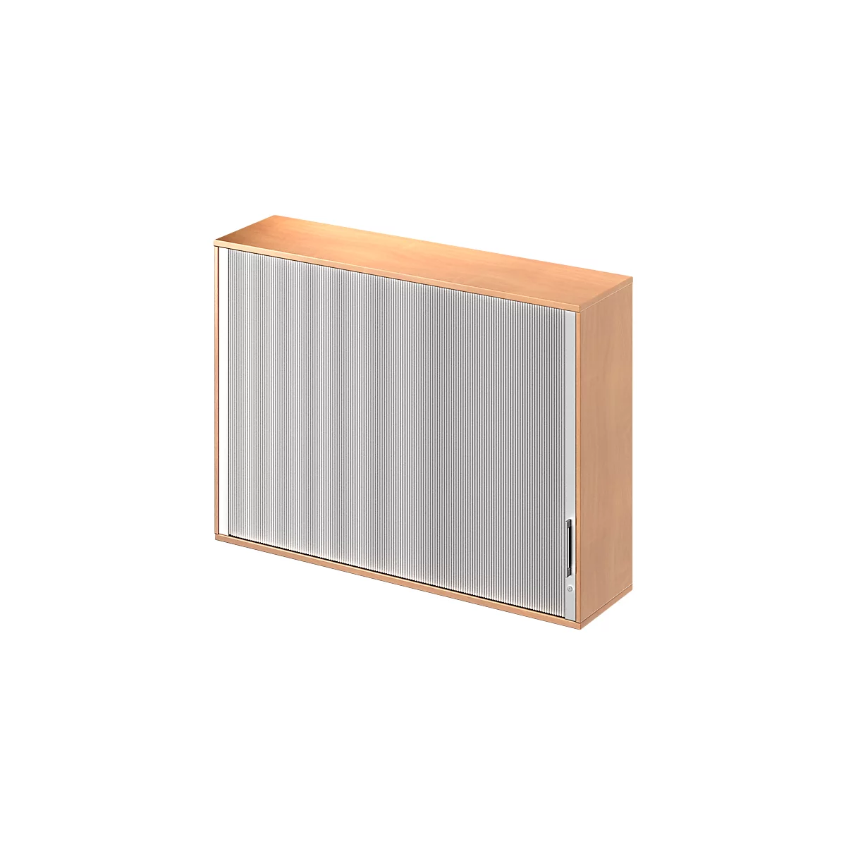 Schäfer Shop Genius Aufsatz-Querrolladenschrank TETRIS WOOD, 3 OH, B 1600, Buche-Dekor