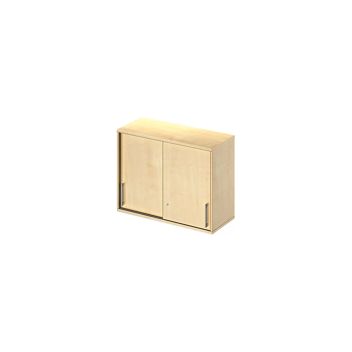 Schäfer Shop Genius Aufsatz-Schiebetürenschrank TETRIS WOOD, 2 OH, B 1000 mm, Höhe inkl. Gleiter, Ahorn-Dekor