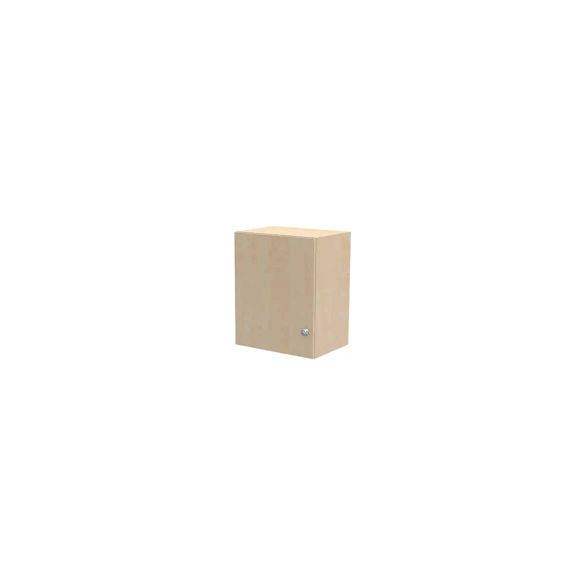 Schäfer Shop Genius Aufsatzschrank TETRIS WALL, 2 Ordnerhöhen, Türanschlag links, B 600 x T 440 x H 740 mm,