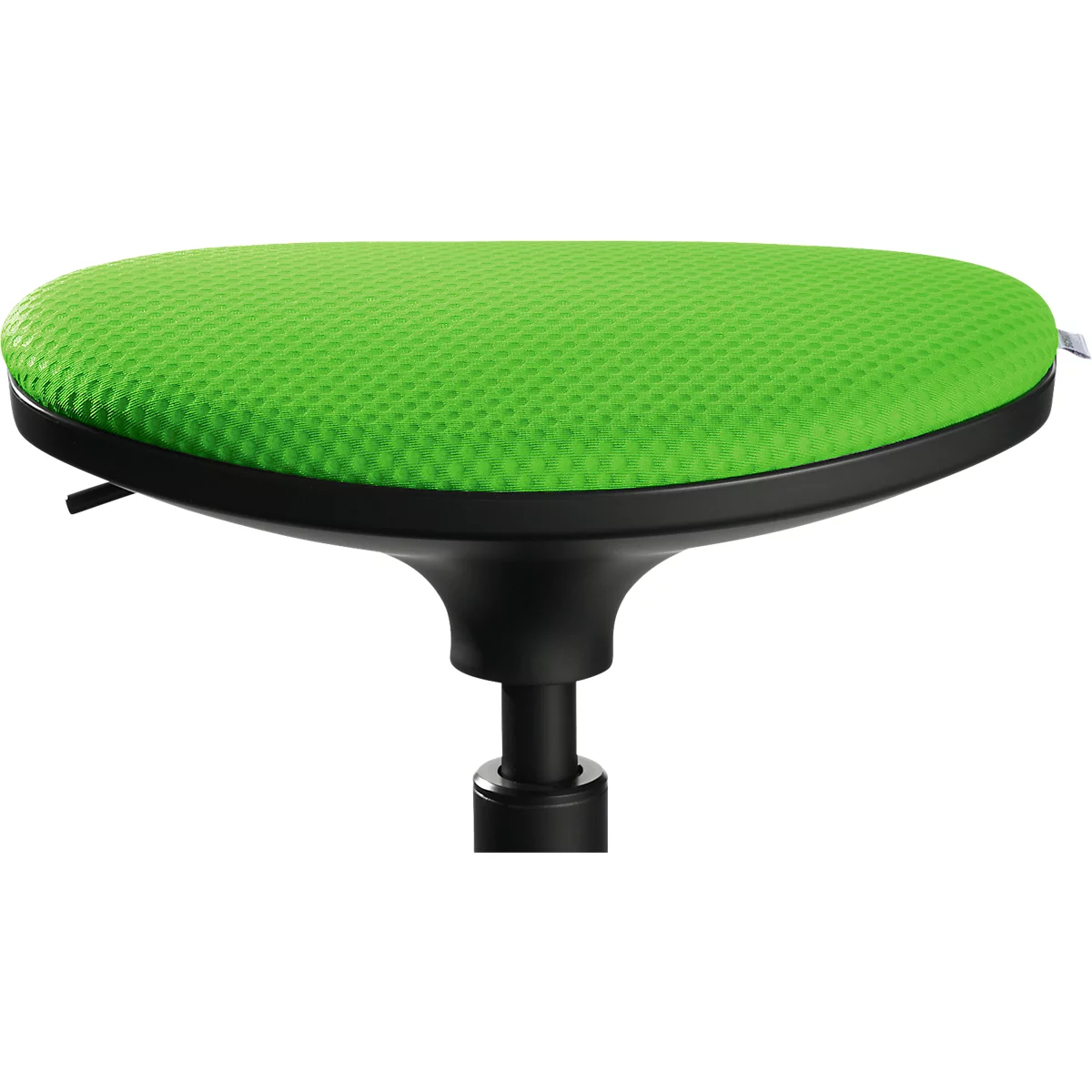 Schäfer Shop Genius ayuda para estar de pie/sentado SSI PROLINE P 3-D, ergonómico, suela patentada, regulable en altura, ancho 380 x fondo 320 x alto 570-790 mm, verde/negro-verde