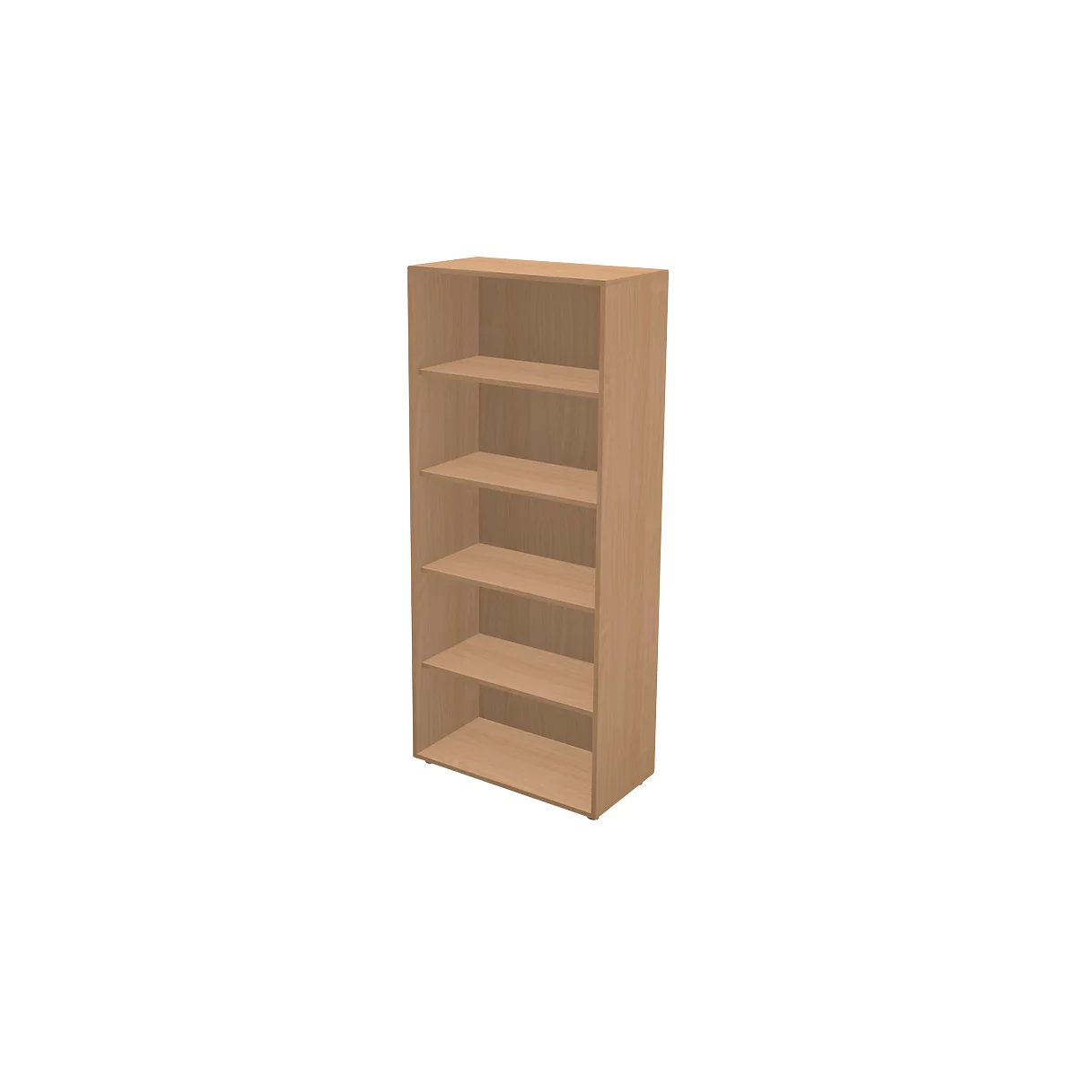 Schäfer Shop Genius Bibliothèque étagère TETRIS WALL, 5 HC, l. 800 x P 420 x H 1880 mm, hêtre