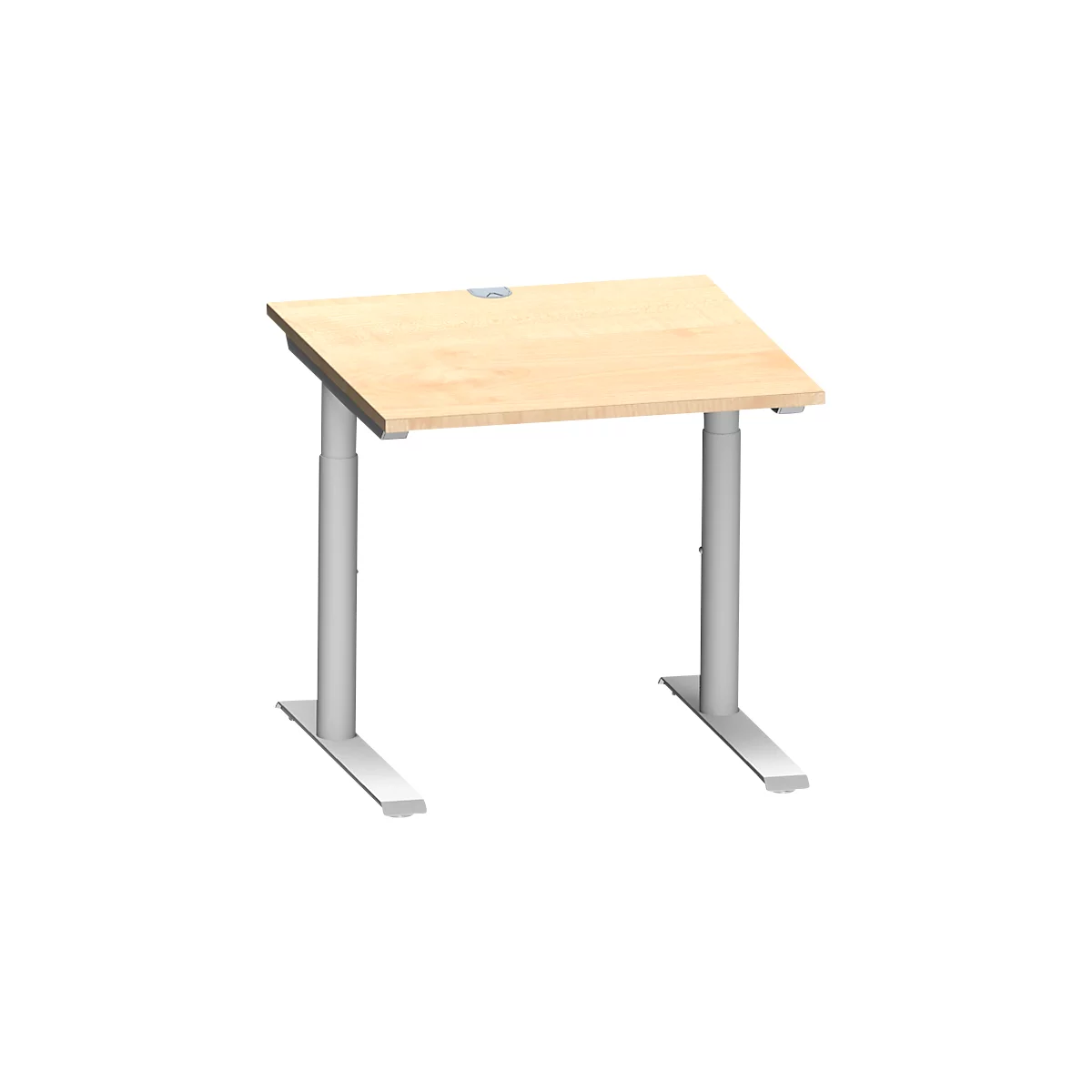 Schäfer Shop Genius Bureau MODENA FLEX, 800 x 800 mm, érable