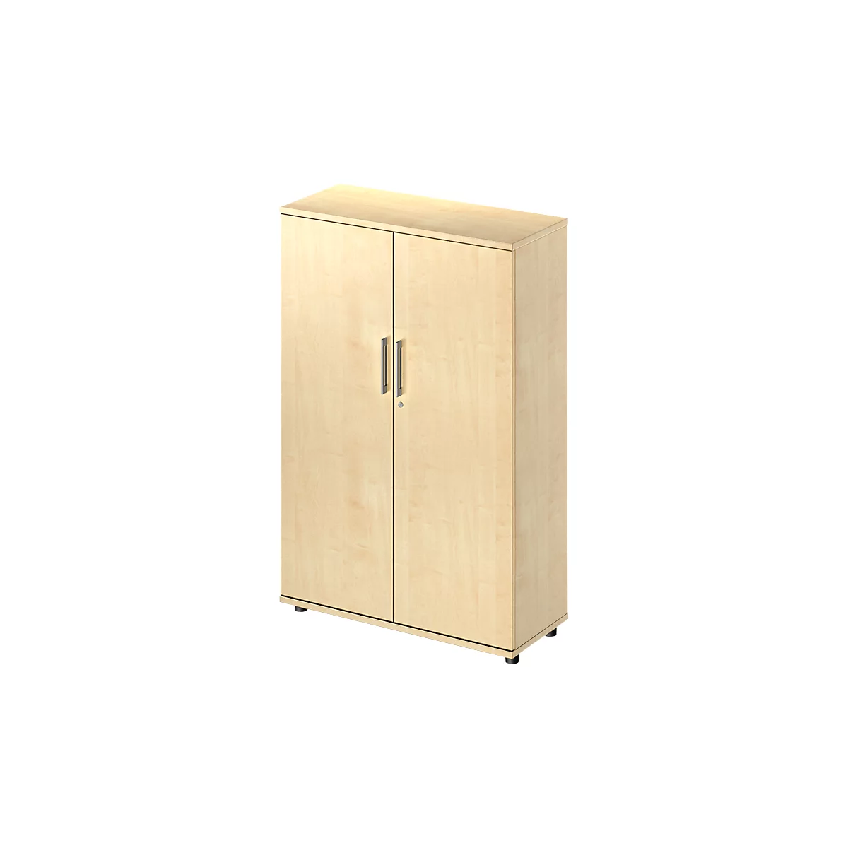 Schäfer Shop Genius draaideurkast TETRIS WOOD, 4 OH, hoogte incl. glijders, B 1000 mm, ahorn decor