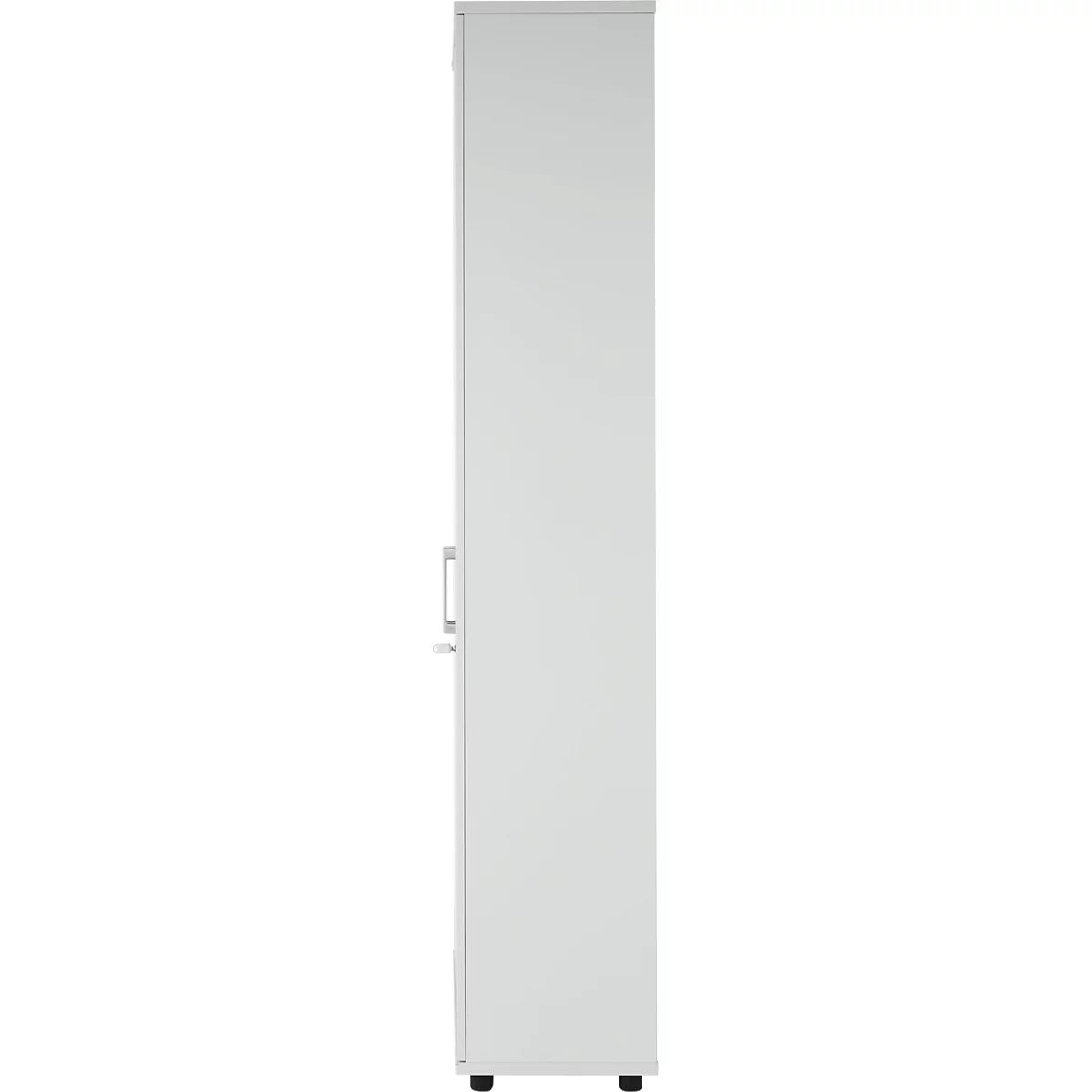 Schäfer Shop Genius dubbeldeurskast TETRIS WOOD, incl. glijders, B 1000 x D 421 x H 2270 mm (6 OH), lichtgrijs, 2 st.