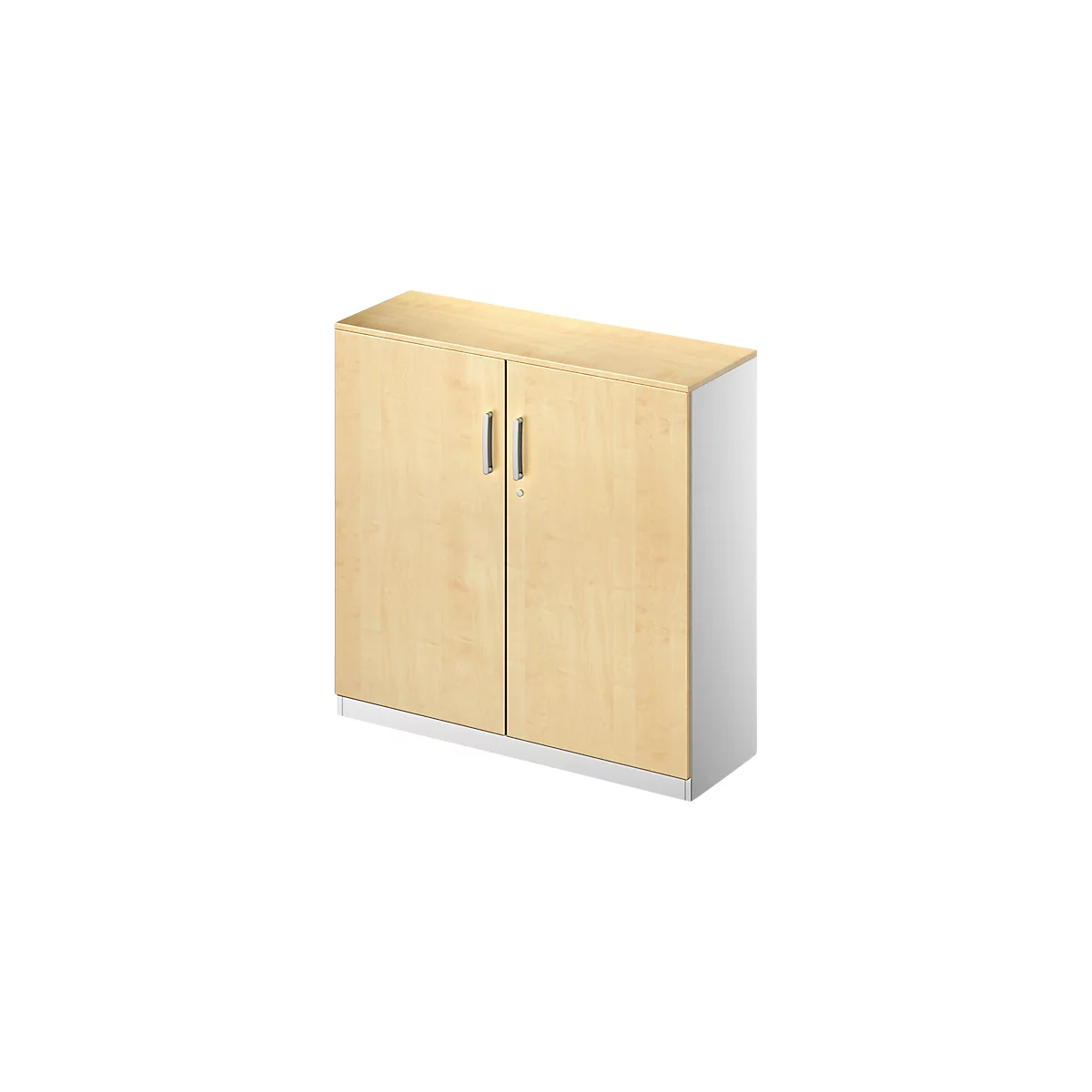 Schäfer Shop Genius Flügeltürenschrank TETRIS SOLID, 3 OH, B 1200 mm, abschließbar, mit Abdeckplatte