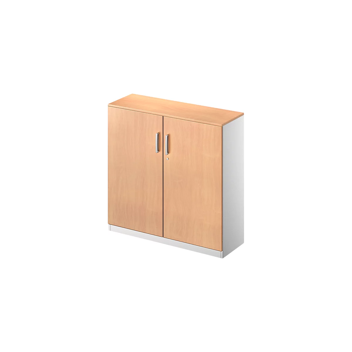 Schäfer Shop Genius Flügeltürenschrank TETRIS SOLID, 3 OH, B 1200 mm, abschließbar, mit Abdeckplatte