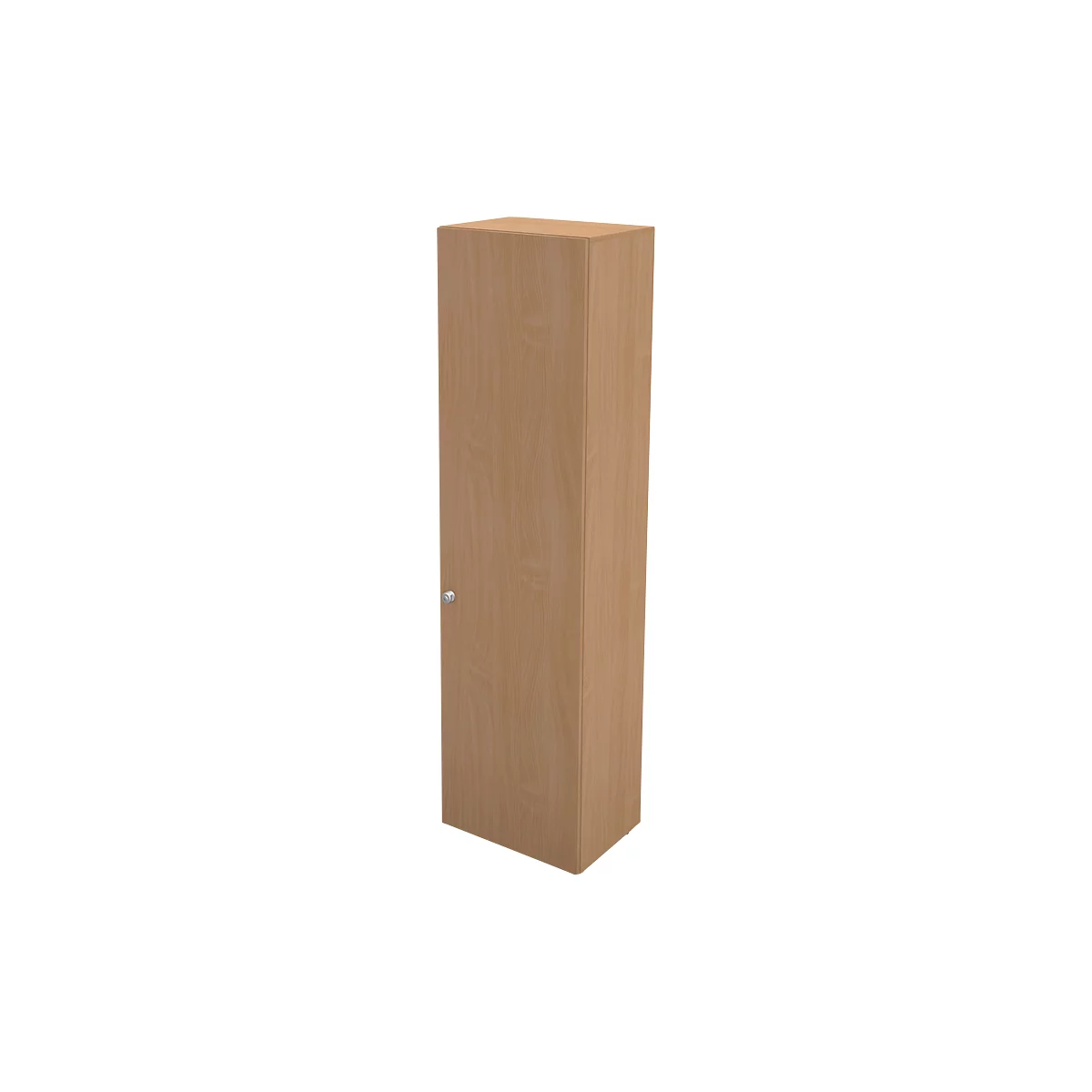 Schäfer Shop Genius Flügeltürenschrank TETRIS WALL, 6 Ordnerhöhen, Türanschlag rechts, B 600 x T 440 x H 2250 mm, Buche-Dekor