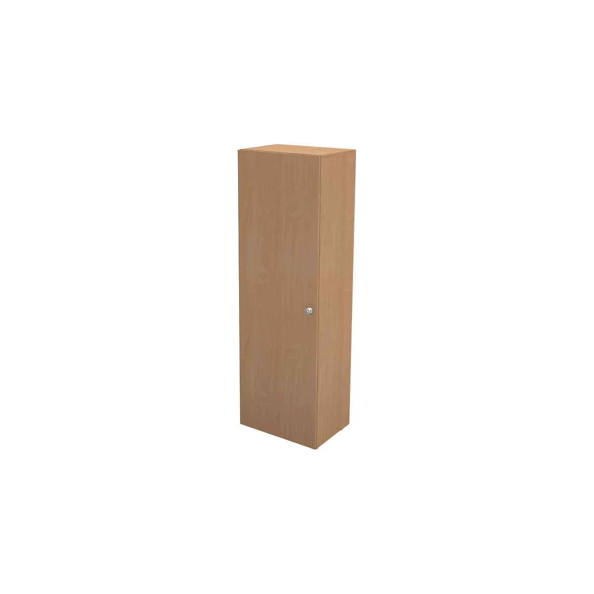 Schäfer Shop Genius Garderobekast TETRIS WALL, 1 legbord, deuraanslag links, B 600 x D 440 x H 1880 mm, beukenpatroon