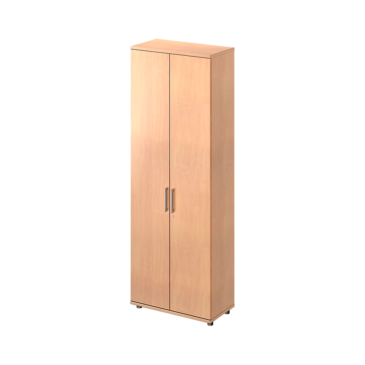 Schäfer Shop Genius Garderobenschrank TETRIS WOOD, 6 OH, H 2270 mm, Höhe inkl. Gleiter, Buche-Dekor